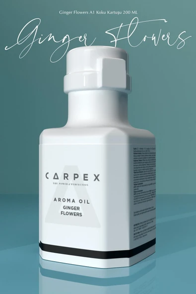Carpex Ginger Flowers A1 Koku Kartuşu 200 ml Premium Seri