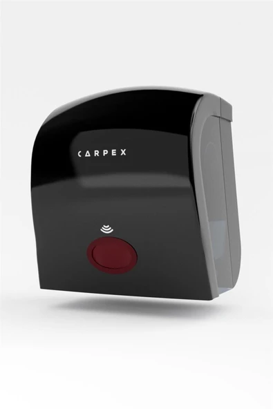 Carpex Otomatik Sensörlü Kağıt Havlu Makinesi Siyah - Havlu Dispenseri