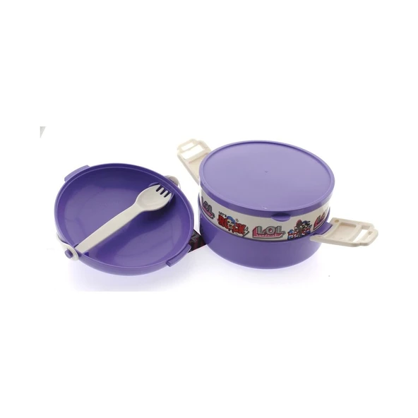 Lol Beslenme  Çantası Silindir Mor - 2