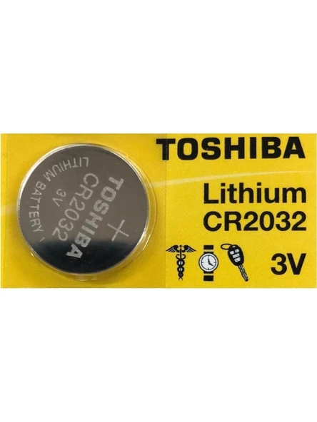TOSHIBA 2032 PİL 5 Lİ KART ASKILI