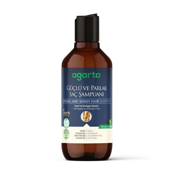 Agarta Güçlü Ve Parlak Saç Şampuanı 400 Ml ürün görseli 1