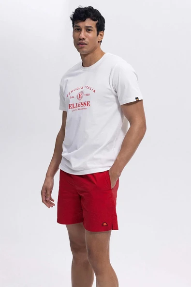 Ellesse Erkek Tişört EM453-OF WHITE - Resim 5