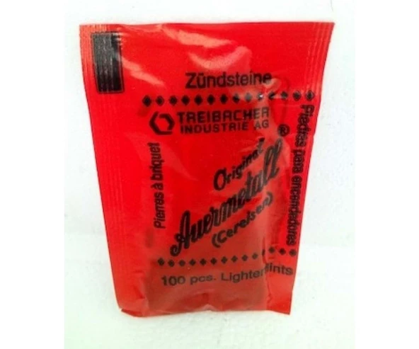 Avusturya Çakmak Taşı 100 Ad. Poşetli