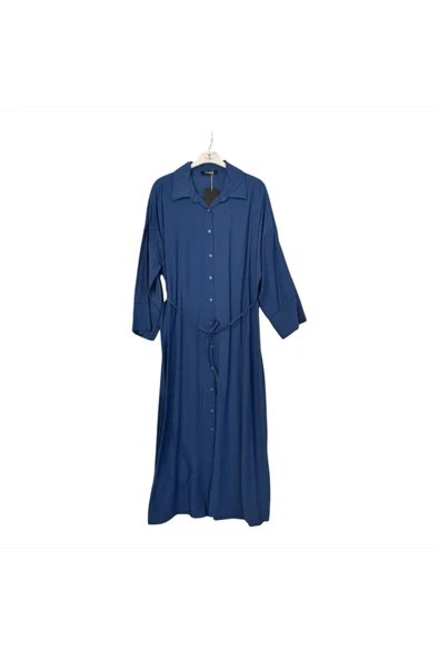 D013 PAT DETAY ELBİSE - 5