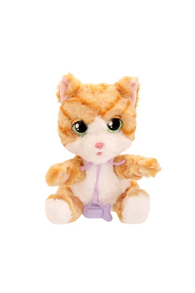 GIOCHI PREZIOSI BAW05000 Baby Paws Sesli Kedi 20 cm Peluş - 4