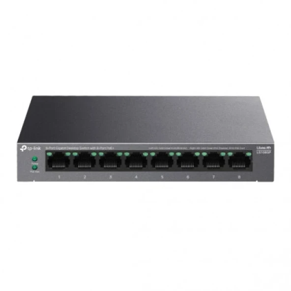 TP-Link LS108GP 8 Port 10/100/1000 Mbps Gigabit PoE Switch