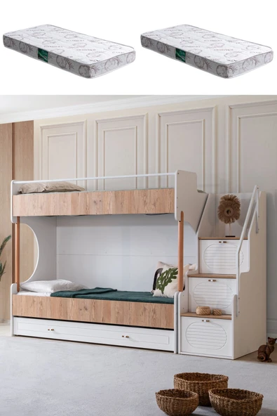 Ranza, Vita Bohem Yavrulu Ceviz Ranza + 2 Adet Comfort Yatak