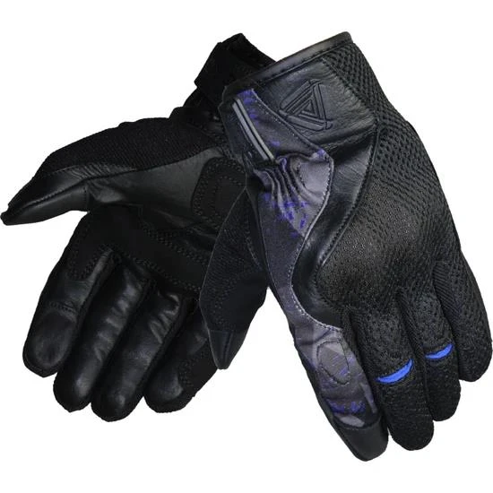 VEXO AIRTECH KORUMALI MOTOSİKLET ELDİVEN MAVİ