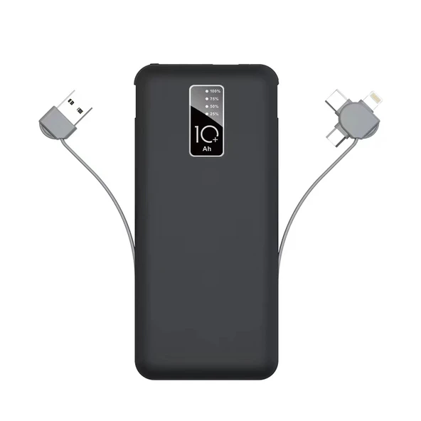 Samsung Galaxy Z Flip uyumlu Powerbank Hızlı Şarj Led Göstergeli Powerbank 10000mAh - PW-05 - 3