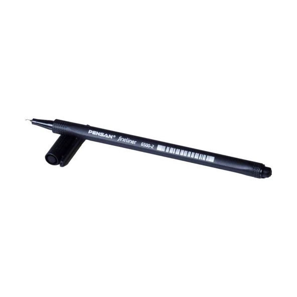 Pensan 6500 Fineliner Keçeli Kalem Siyah - 3