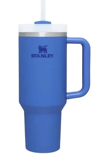 Stanley Store Quencher Pipetli Termos Bardak 1.18 Lt, Pink Dust mavi