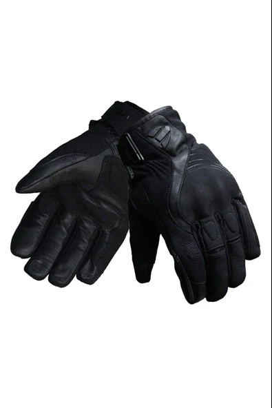 VEXO RAIN FORCE SİYAH MOTOSİKLET ELDİVEN