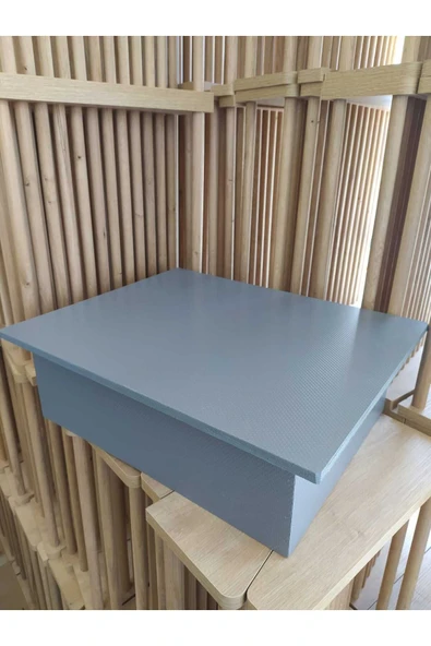 ncy Masa Altı Ayaklık Ayak Yükseltici  Ahşap Özel Kaydırmaz Pvc Yüzey  eğimsiz düz yüzey 35x50 Cm