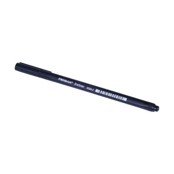 Pensan 6500 Fineliner Keçeli Kalem Siyah - 2