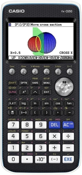 Casio FX-CG50-S Grafik Çizen Bilimsel Hesap Makinesi