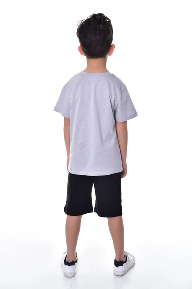 Tom & Jerry Baskılı 2'li Şort - T-Shirt Çocuk Takım - 6