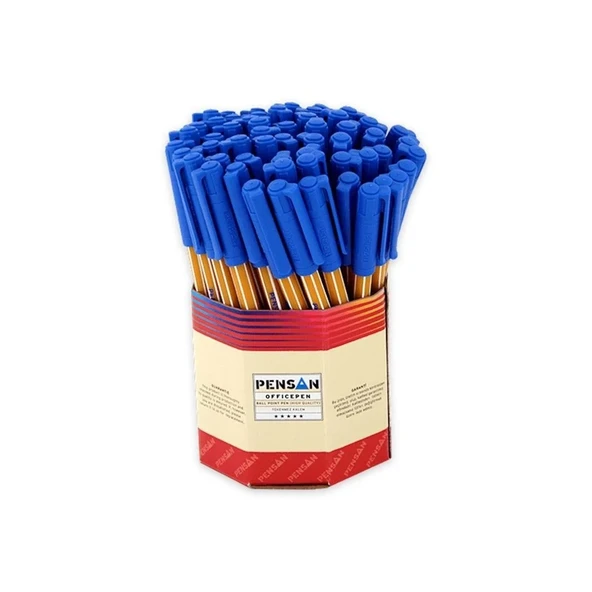 Pensan Tükenmez Kalem Office Pen Mavi 1010 - 3