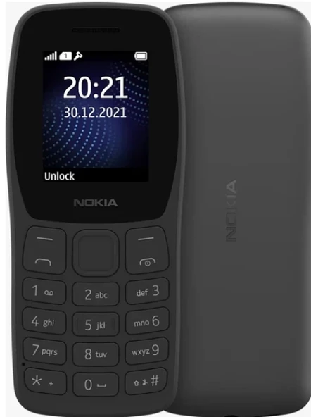 NOKIA 105 Classic Tuşlu Cep Telefonu (Nokia Türkiye Resmi Distribütör Garantili)