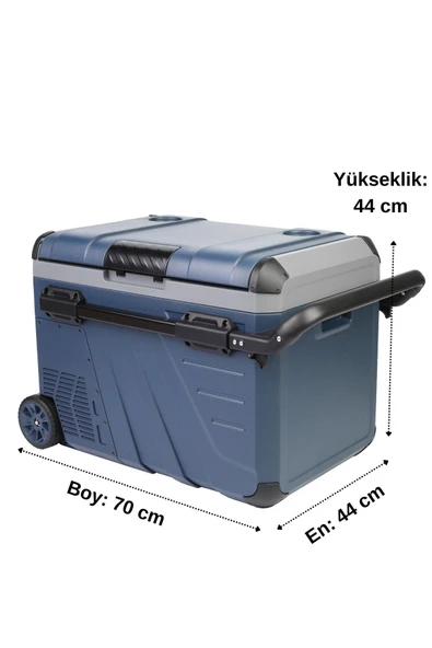Desdy 35 Litre Tekerlekli Kompresörlü Oto Buzdolabı - 2