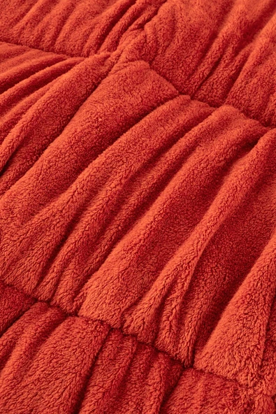 Formeya Battal Boy Lüx Wellsoft Yorgan Çift Taraflı Yastık Kılıflı 215x235 cm Yorgan + Yastık Kılıfı Set - Resim 11