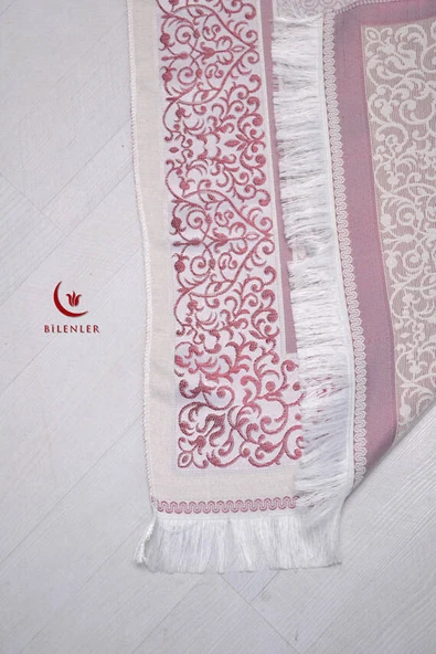 Pamuk Tafta Seccade Kırmızı - Resim 4