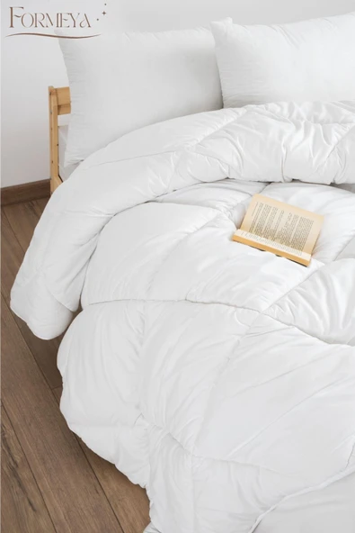 Formeya Beyaz Soft Dört Mevsim Yorgan Çift Kişilik 195x215 - 2
