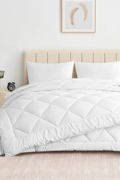 Formeya Beyaz Soft Kışlık Tek Kişilik Yorgan 155x215 cm - 3