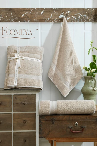 Formeya 2'li Battal Boy Banyo Havlu Seti - 5