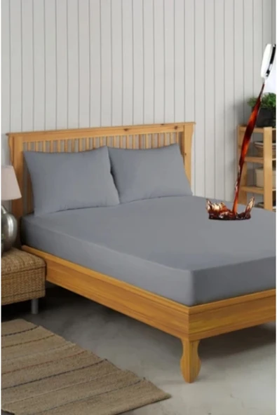 Mikro Fitted Full Kenar Su Sıvı Geçirmez Yatak Koruyucu Alez Bebek-Tek-Çift Kişilik Battal Boy Alez - 5