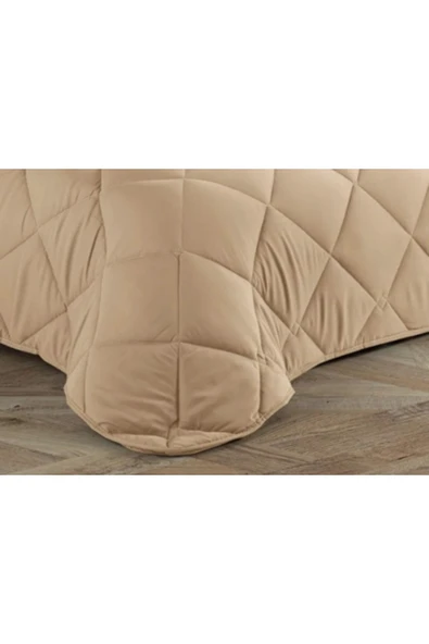 Pudra Soft Silikon Yorgan Çift Kişilik 195x215 - 3