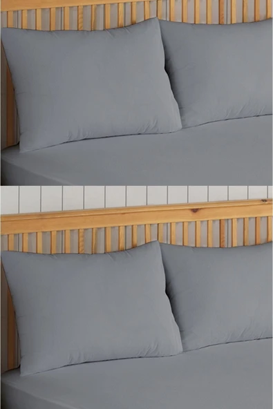 Formeya 4'lü Beyaz Fermuarlı Sıvı Geçirmez Yastık Alezi Yastık Koruyucu - 3