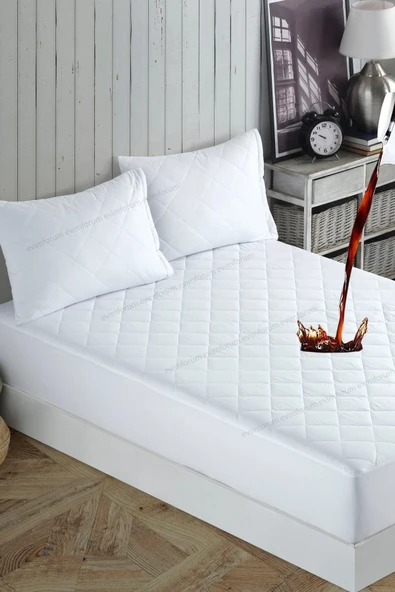 Formeya   Adelya Comfort Kapitone Sıvı Geçirmez Yatak Koruyucu Fitted Alez 10 Farklı Ebat