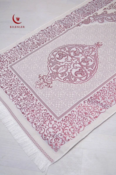 Pamuk Tafta Seccade Kırmızı - Resim 3