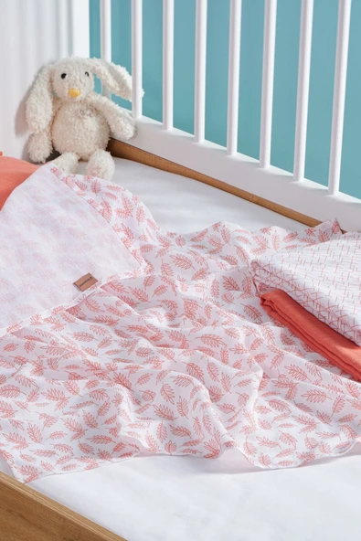 Formeya   Bebek Müslin Örtü Seti 3 Lü - 2