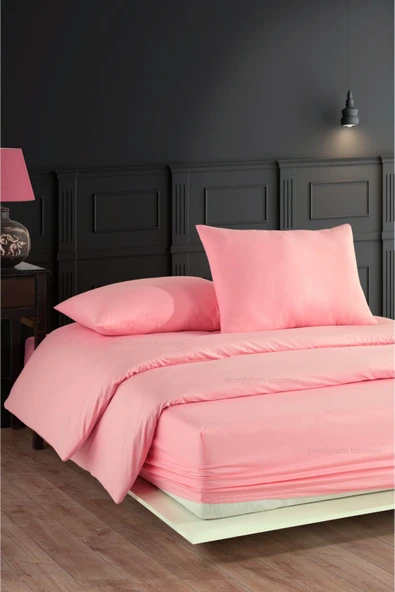 Formeya Tek Kişilik Pamuk Lastikli Çarşaflı Nevresim Takımı 4 Renk - 3