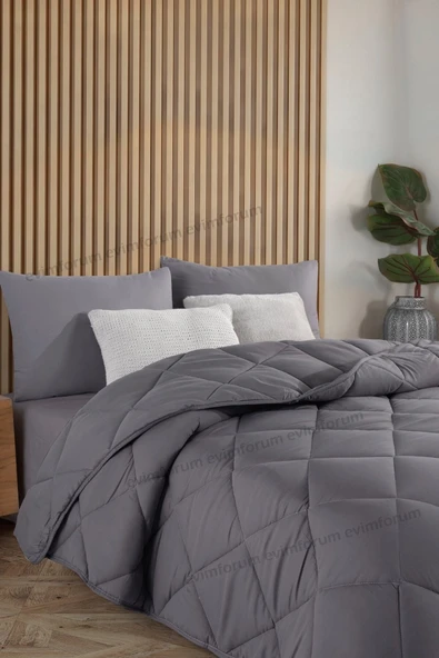 Beyaz Soft Dört Mevsim Tek Kişilik Yorgan 155 215 cm - 3