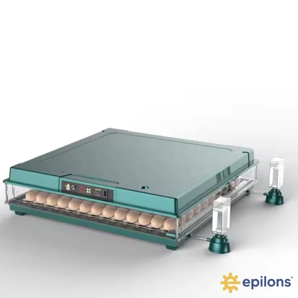 Slim Model 130’lu Gün Sayaçlı Tam Otomatik Kuluçka Makinesi – Yedek Motor + Su Kabı + Qr Videolu Kurulum - Resim 3