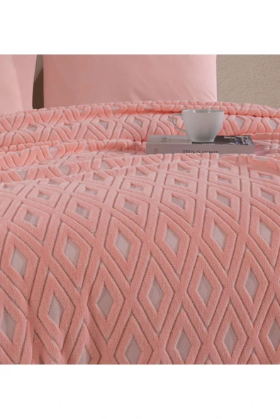 Formeya   Jakarlı Wellsoft Çift Kişilik Yatak Örtüsü Pike - 3