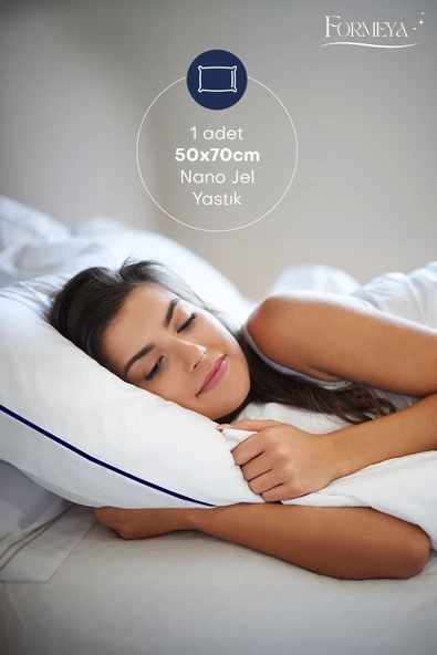 Formeya Climate %100 Pamuk Dış Kumaş Nano Jel Yastık Otel Yastığı 50x70 Cm 1100 gram