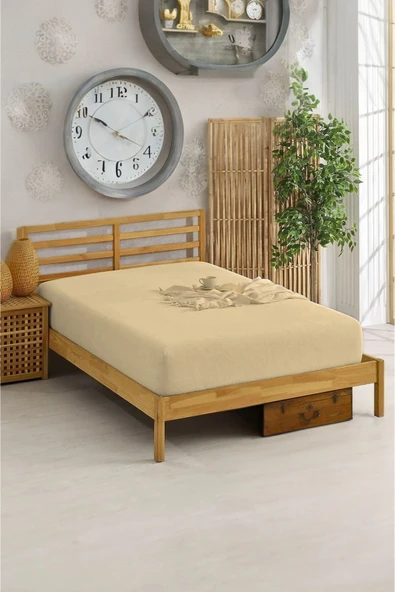 Formeya   %100 Pamuk Tek/Çift Kişilik Fitted Çarşaf Fitted Penye Çarşaf - 2