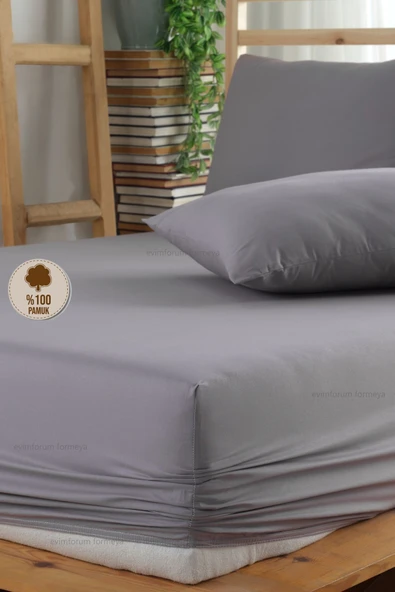 Formeya   Lastikli Çarşaf Takımı %100 Pamuk (yastık Kılıflı) Ranforce Kumaş 5 Farklı Ebat - 7