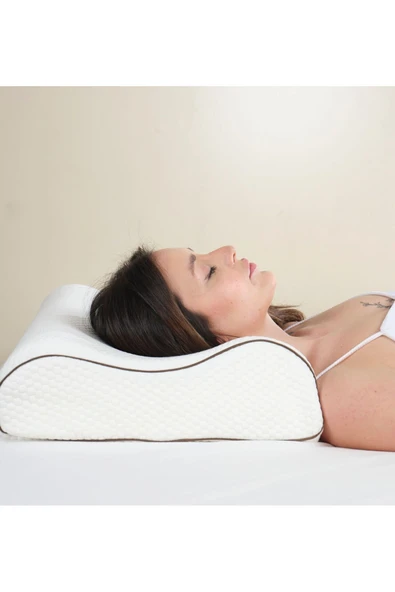 Formeya   Boyun Destekli Ortopedik Lüks Visco Yastık 40 X 60 Cm