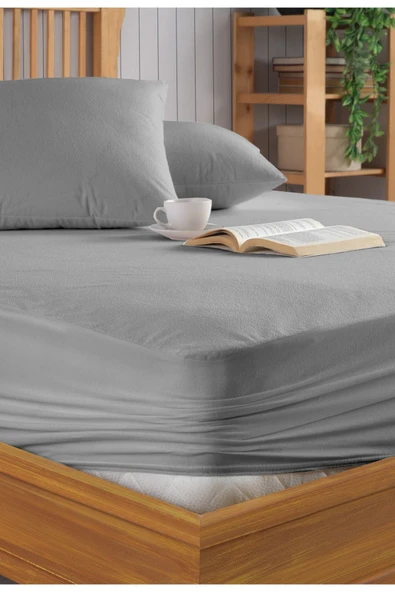 Set Beyaz Mikro Fitted Sıvı Geçirmez Alez ve 2 Adet Yastık Alezi (11 Ebat) - 9