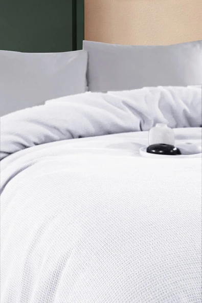 Formeya   Renkli Gofret Desen Tek Kişilik Pike Yatak Örtüsü Otel Pike 160x230 cm - 5