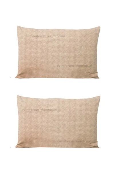 Formeya 2 Adet Kapaklı Yastık Kılıfı 5 Farklı Renk 50x70 Cm - 10