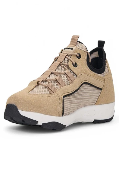 Celira Glc Bej Erkek Fileli Sneaker Spor Ayakkabı - 2