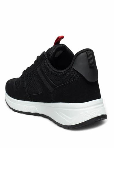 Celira Glc Siyah Kırmızı Erkek Fileli Spor Ayakkabı - Resim 3