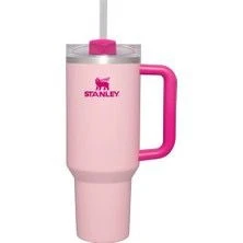Stanley Quencher Açık Pembe 1.18 lt Pipetli Termos Bardak - Pembe