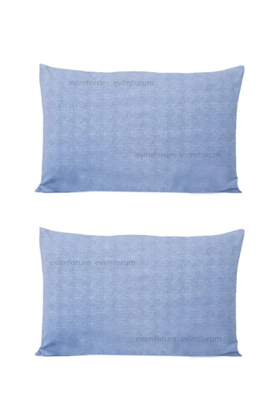 Formeya 2 Adet Kapaklı Yastık Kılıfı 5 Farklı Renk 50x70 Cm