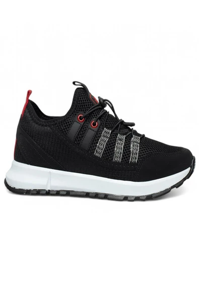Celira Glc Siyah Erkek Fileli Sneaker Spor Ayakkabı